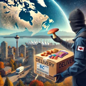 Delivery Options for BC Mushroom Edibles