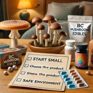 How to Safely Use BC Mushroom Edibles