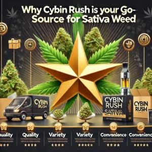 Why Cybin Rush is Your Go-To Source for Sativa Weed