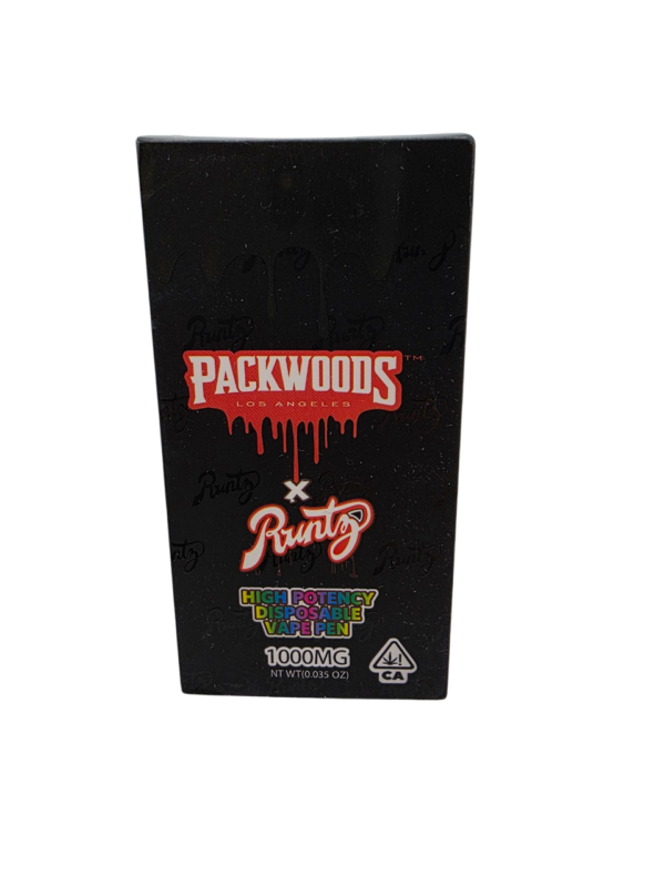 Buy Packwoods Runtz Biscotti Black Vape