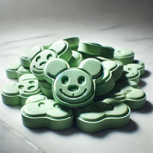 Ecstasy Pills Green Mouse