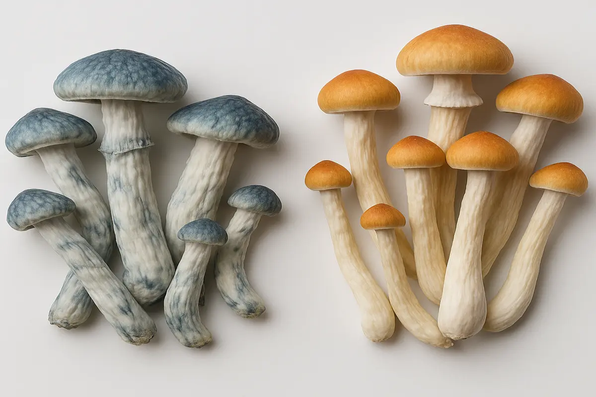 Blue Meanies Shrooms vs Golden Teachers What’s the Difference