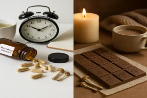 Microdose Capsules or Magic Mushroom Chocolate Which Fits Your Routine