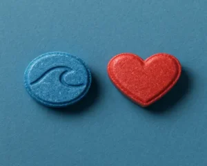 The Rise of Designer MDMA Pills Ocean Blue and Ruby Red