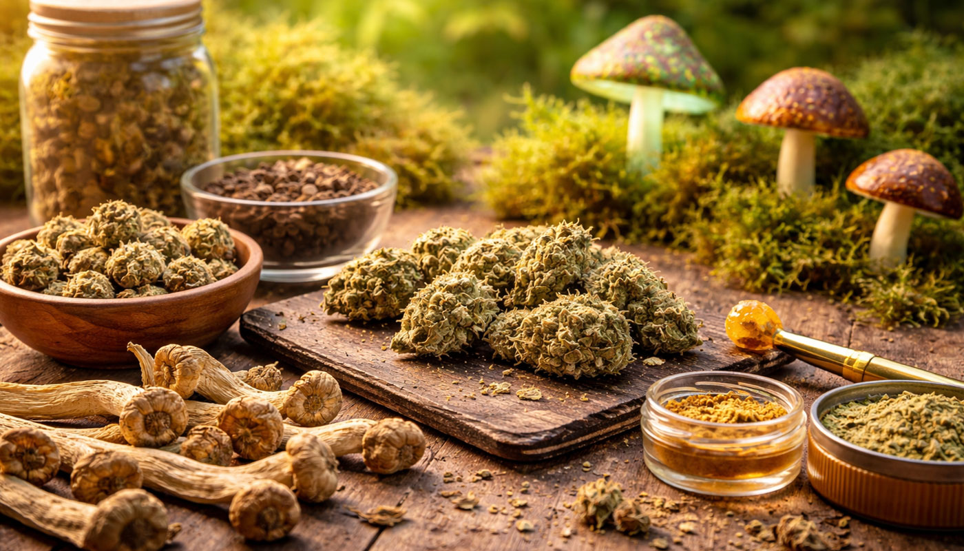 What Happens When You Mix Cannabis and Magic Mushrooms