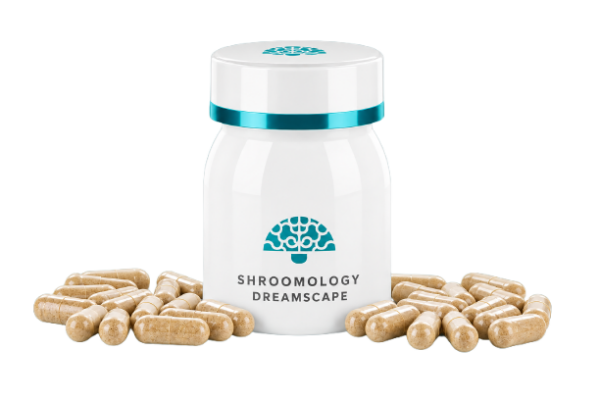 Shroomology Dreamscape Bottle with capsules