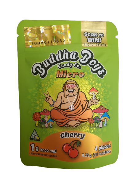 buddha boys micro cherry front
